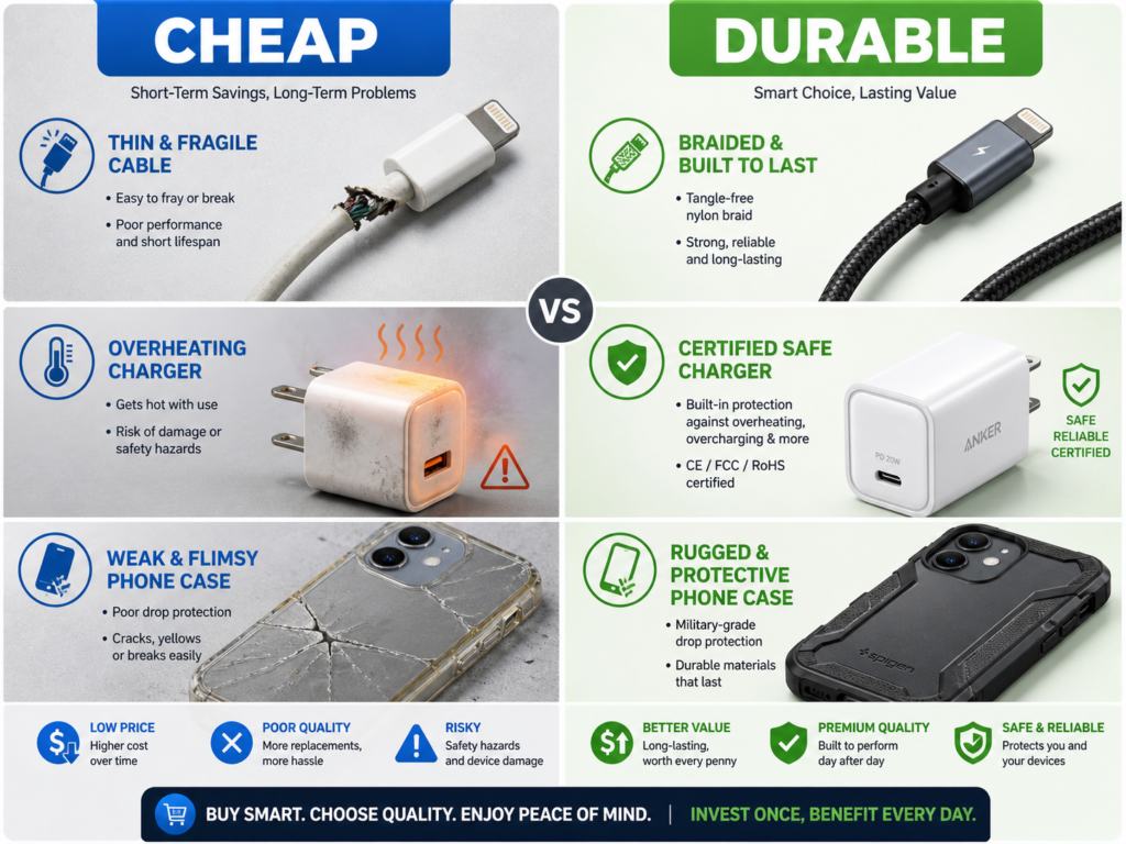 Cheap vs durable- the better choice